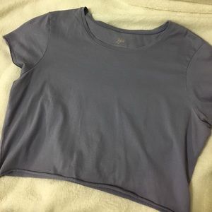 Purple Crop Top